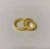 Anillo para Dedo Índice Estilo Tradicional Acabado Mate Arena, Exterior Cepillado e Interior Pulido, Anillos de Pareja Unisex