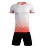 Ropa de fútbol de manga corta para adultos y niños, ropa deportiva de competición al por mayor de velocidad, nueva ropa de fútbol estampada, traje deportivo para estudiantes