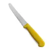 Entrega de fábrica acero inoxidable mango de plástico utensilios de cocina color caramelo cuchillo de fruta cuchillo de pan cuchillo de carne cuchillo de carne