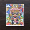Venta al por mayor del fabricante Estilo Xizang Thangka Dorado de Colores Zakhilaam Vida Pasada y Presente Tara Verde Lienzo Thangka Reemplazable