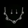 Collar de Perlas de Moda Popular Transfronterizo para Mujer, Joyería de Novia, Pendientes, Accesorios de Cadena para Clavícula de Lujo de Gama Alta de Nicho