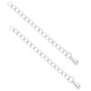 Cadena de Extensión para Pulsera o Collar con Colgante de Gota de Agua Chapada en Oro de 14/18K, Accesorios de Materiales para Joyería Hecha a Mano con Cuentas