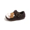 Zapatos Peludos para Niñas 2025 Invierno Nuevos Zapatos Cálidos de Gato Kt para Niñas Birkenstock Los Más Fáciles de Combinar para Niños Zapatos de Algodón Doudou Antideslizantes