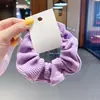 Scrunchie de rede de renda de bolinhas novo estilo coreano com um toque vintage e sofisticado, adequado para rabos de cavalo, um acessório de cabelo para meninas
