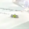 Brincos Pequenos de Doce em Liga de Titânio F-136 com Zircônia Haste Interna G23 Titânio Piercings para Lábio e Orelha Joias para Piercing