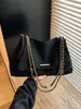 Bolso Retro de Hombro Único de Moda para Comercio Exterior, Sensación de Alta Gama, Bolso de Cadena de Terciopelo para Axila, Bolso Versátil Casual Literario para el Trabajo y el Viaje