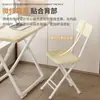 Cadeira de Lazer Dobrável, Cadeira de Escritório, Cadeira de Treinamento para Computador, Cadeira Simples para Casa com Encosto, Banco Dobrável Portátil de Plástico para Computador