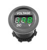 Yicheng Voltímetro Digital Elétrico DC Modificado à Prova d'Água para Carro Voltímetro LED para Bateria de Carro e Moto à Prova d'Água e à Prova de Poeira