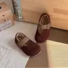 Sapatos Flats Doces Versáteis para Combinar com Saias, Estilo Quente de Celebridade da Internet 2026, Sapatos Femininos Emagrecedores que Aumentam a Altura, Estilo Chanel para Roupas de Exterior