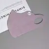 Mascarilla cálida de forro polar de doble cara, marca M, para otoño e invierno, transpirable, simple, de color liso, cálida, a prueba de viento, para ciclismo, mascarilla facial de forro polar cálida de doble cara