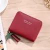 Cartera corta para mujer estudiante Volkswagen, nueva, compacta, simple, con cremallera, multifuncional, exquisita y duradera, tarjetero