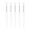 Pincel labial Crystal Rod, pincel de silicona para lápiz labial, pincel portátil de silicona suave, pincel labial transparente, pincel labial pequeño, venta al por mayor