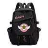 Mochilas temáticas del anime Cardcaptor Sakura para estudiantes de primaria y secundaria, grados 1 a 6