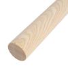 Palo Redondo de Madera de Nogal Negro Americano de 3 mm Palo Redondo de Madera Poste Redondo de Madera Tira Redonda de Madera Material para Mini Modelo