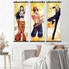 Dibujo animado anime One Piece Personaje dorado Luffy Sauron superventas pintura colgante habitación dormitorio pintura colgante recomendación exposición cómic