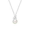 Collar de Perlas de Clavel Estilo Chino para Mujer, Diseño de Nicho de Lujo Ligero, Moda de Alta Gama, Collar Versátil para Clavícula