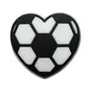Série Futebol Tamancos Acessórios DIY Borracha Macia Patches Decorativos Fivelas de Sapato Removíveis Flores de Sapato Atacado Transfronteiriço