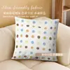 Funda de Almohada de Dibujos Animados Linda, Funda de Almohada de Sofá Estampada de Moda, Funda para Cojín de Cabecera de Coche de Dormitorio Sin Relleno