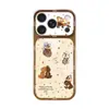 Pulsera Qiqi Titi, adecuada para funda de teléfono Apple 18pm, iPhone 16, diseño de caricatura lindo, 17 con agujeros precisos, 15 transparente, 13