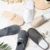 Pantuflas Desechables de Hotel Coral Cálido Casa de Huéspedes Club Salón de Belleza Fábrica Venta al por Mayor Personalizadas Espesadas Cálidas
