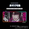 Atacado de Fábrica Grande Luminoso Anime Mouse Pad Popular Transfronteiriço de Alto Valor Mouse de Computador Gaming Teclado Almofada de Mesa