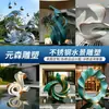 Escultura de Acero Inoxidable Superficie Espejo Paisaje Abstracto de Agua Adorno Paisajismo de Jardín para Bienes Raíces Escultura Personalización Escultura de Paisaje de Agua con Olas