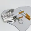 Cinzeiro Portátil para Exterior Criativo de Metal Pequeno Cinzeiro Chaveiro Estilo Japonês e Coreano Comércio Exterior Transfronteiriço Novo Mini Modelo