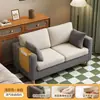 Sofá preguiçoso estilo nórdico, popular entre celebridades da internet, adequado para apartamentos de aluguel, salas de estar pequenas e casas modernas minimalistas