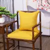 Cojines para Silla de Madera Maciza Caoba Sofá Estilo Chino Látex Marrón Cojín Cojín de Asiento Cojín de Silla Mesa de Comedor Silla de Té Cojín Venta al por Mayor