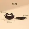 Pendente Natural de Sândalo Fechadura Ruyi Artesanal DIY Colar Corrente de Celular Chaveiro Ornamento para Pendurar no Carro Acessórios de Sândalo Atacado