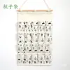 Bolsa Colgante Impermeable de Lona para Almacenamiento de Peines de Guardería Bolsa Colgante para Almacenamiento de Peines Montada en Pared Ahorro de Espacio Fácil de Encontrar