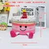Cubo de la Fortuna para Sala de Estar, Cuenco del Tesoro, Cesta de Almacenamiento de Ropa para Dormitorio Tejida con Cuerda de Algodón, Cesta Redonda para Almacenamiento de Juguetes, Almacenamiento Decorativo