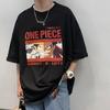 Una generación de camiseta de manga corta para hombre 2022 verano nueva caricatura estampada cuello redondo talla grande tendencia ins ropa de hombre