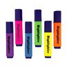 Venta Directa de Fábrica de Marcadores de Resaltado de Gran Capacidad, Marcadores de Colores de 6 Colores, Bolígrafos Creativos para Journaling al por Mayor, Marcadores de Resaltado para Puntos Clave