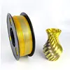 Filamento para Impressão 3D Pla Seda Filamento Dupla Cor Não Entupidor Material de Alta Tenacidade 1kg Cor Metálica 1.75mm