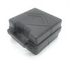 Caja de herramientas de plástico PP, caja de embalaje para auriculares, caja de instrumentos portátil, caja de exhibición de productos, soporte de revestimiento a juego