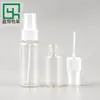 Botella de spray de presión 30ml botella de vidrio transparente botella de muestra botella secundaria botella de líquido original botella de aceite esencial botella de rosca material de embalaje cosmético