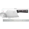 Cuchillo de Cocina Doméstico de Acero Inoxidable, Cuchillo Hacha, Ligero y Afilado Cuchillo para Rebanar Carne, Cuchillo de Cocina Multiusos, Venta Directa del Fabricante