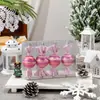 Pingentes Populares de Decoração de Natal, Bolas para Pendurar na Árvore de Natal, Enfeites Criativos, Arranjos para Atmosfera Festiva, Pingentes de Boneco de Neve e Bolota