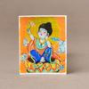 Thangka Cinabrio, Pintura del Quinto Maestro, Farmacéutico Zakiram, Vida Pasada y Vida Presente, Madre Verde Benmingfo, Puede Cambiar la Imagen, Thangka Marea Nacional