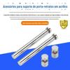 Atacado acrílico photo frame parafusos terno vidro photo frame bracket parafusos acrílico desktop suporte publicidade pregos