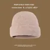 Gorro de Punto Oversize Versátil de Color Sólido para Mujer, Gorro que Afina el Rostro, Gorro Cálido para Proteger los Oídos en Clima Frío de Otoño e Invierno, Gorro de Tejer