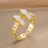 Anillo Exquisito Super Brillante de Circonita para Niñas, Lujo Accesible y Anillo de Apertura Ajustable de Gama Alta, Baño de Oro Real Simple