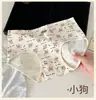Nova calcinha feminina com estampa floral, forro 100% algodão, cintura média, macia e confortável, atacado
