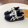 Shougu 2025 Otoño Nuevas Zapatillas Casuales para Mujer de Bloques de Color Retro, Suela Suave, Cómodas y Versátiles