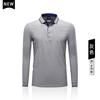 Camiseta de manga larga con solapa, personalizada, publicitaria, cultural, para uso corporativo, ropa de actividades, taller, herramientas, logotipo impreso personalizado.