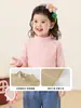Camiseta base Kaka Panda para meninos, camiseta de manga comprida de inverno para crianças, base para meninas, roupas de inverno, blusa de outono e inverno para bebê