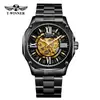 T-Winner/Victor 8184 Estilo Europeo y Americano Moda Masculina Corte Casual Movimiento Mecánico Reloj para Hombres de Negocios