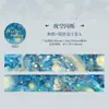 Día Hermoso Serie Diario Fantasma Cinta Washi Estampada en Oro Materiales Decorativos para Collage DIY 6 Tipos