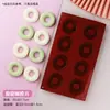 Molde de Silicone Coração Botões de Fondant Estrela Waffle Sorvete Letras Números Decoração de Bolo de Chocolate Molde